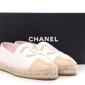 Chanel Espadrille Light Pink 39